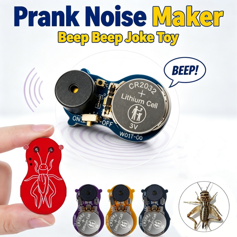Office Hi Tech - Cricket Noise Generator Hidden Prank Toy
