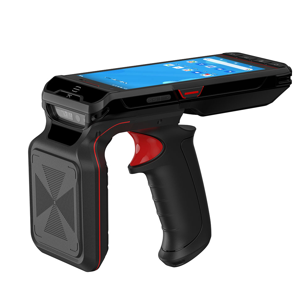 5.5-inch Android PDA UHF RFID  - Barcode Scanner 2D ulasan dan harga