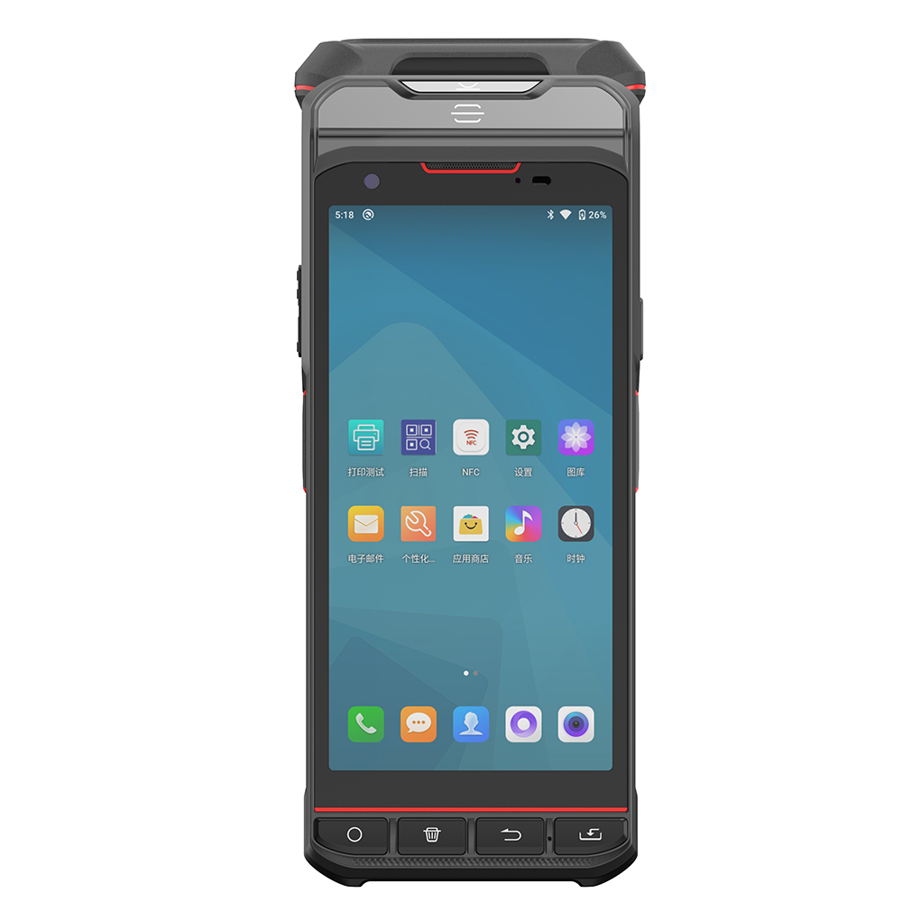 5.5-inch Android PDA UHF RFID  - Barcode Scanner 2D ulasan dan harga