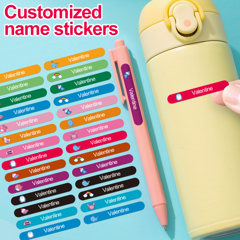 Colorful Customized Name Stick - Office Hi Tech ulasan dan harga