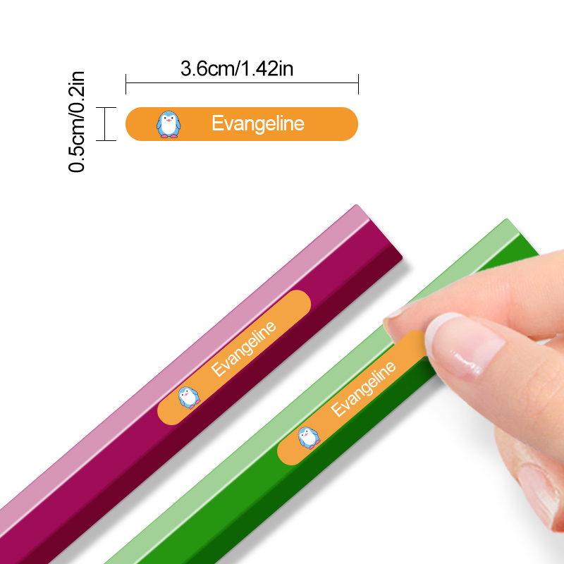Colorful Customized Name Stick - Office Hi Tech ulasan dan harga