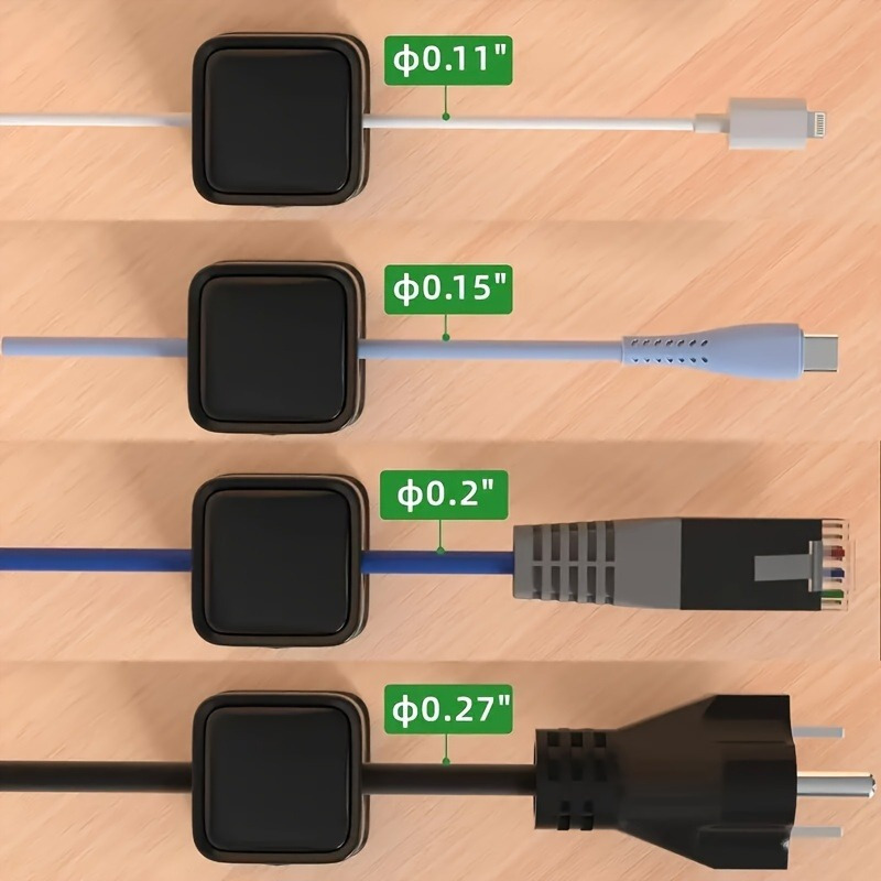 12-Pack Cable Management Clips - The Office It Tech ulasan dan harga